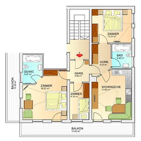 Gruener Apartament Sölden